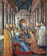 Fra Angelico St Sixtus Ordains St Lawrence oil painting reproduction